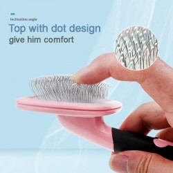 GoGo Pet Products Palm Style Pin Pet Grooming Brush